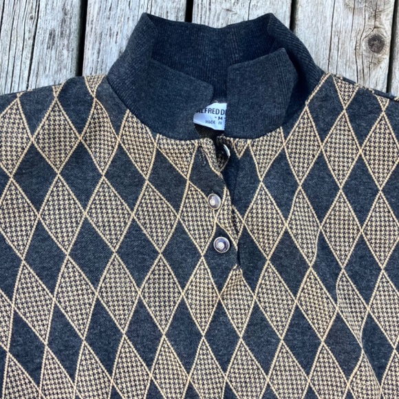 Vintage Alfred Dunner 3/4 Pullover Sweater with Collar - Picture 11 of 15